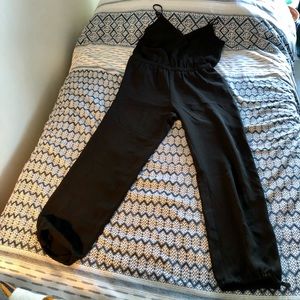 Madewell Black cami jumpsuit